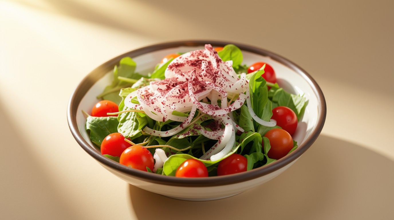 Roca and Zaatar Salad
